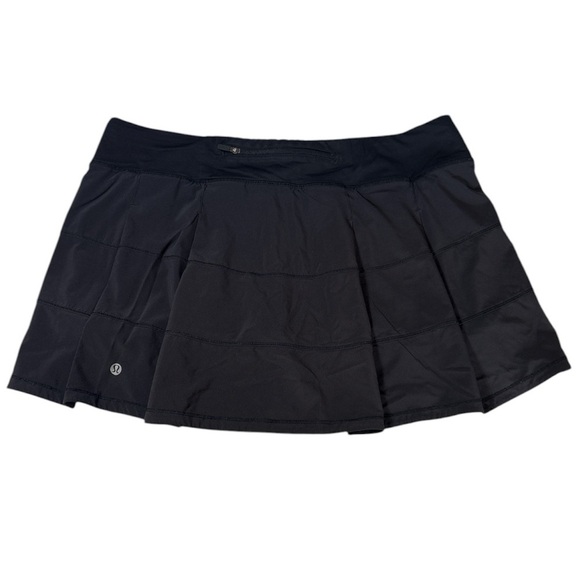 Lululemon Pace Rival Skirt (Tall) *4-way Stretch Black - Picture 4 of 10